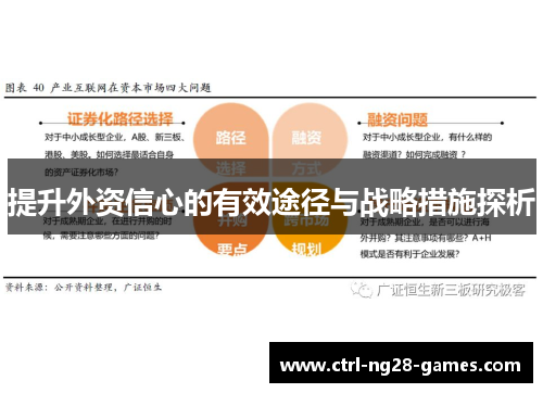 提升外资信心的有效途径与战略措施探析 提升外资信心的有效途径与战略措施探析