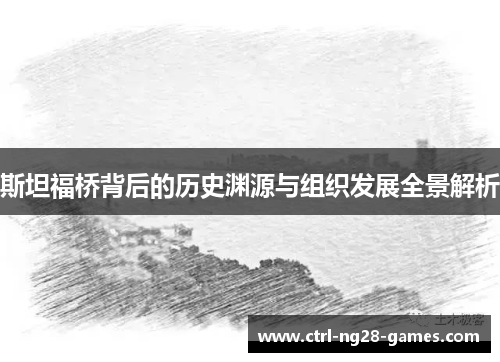 斯坦福桥背后的历史渊源与组织发展全景解析 斯坦福桥背后的历史渊源与组织发展全景解析